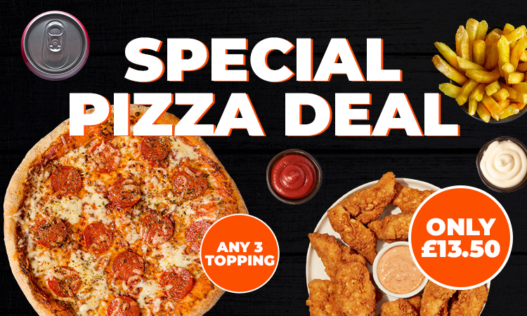 Errolls Kebab House Peterhead  pizza deal